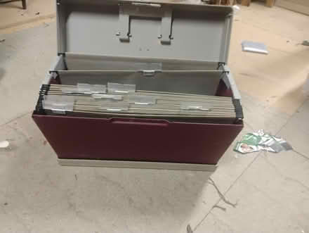 Photo of free Hanging file box (PO15 Hill Park) #2