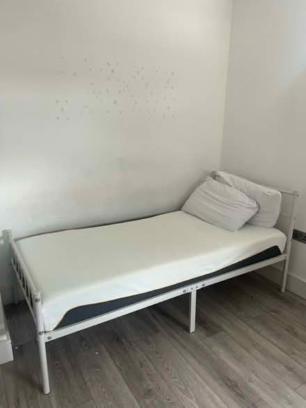 Photo of free single bed with frame (TW7 7BN) #1