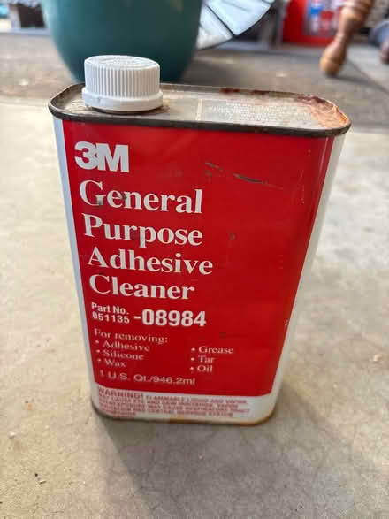Photo of free Adhesive cleaner (Colbert) #1