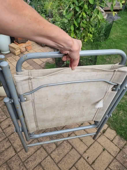 Photo of free Folding garden chairs (Cogges OX28) #2