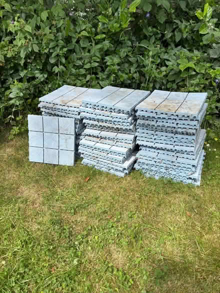Photo of free Interlocking garden tiles (Luthrie KY15) #1