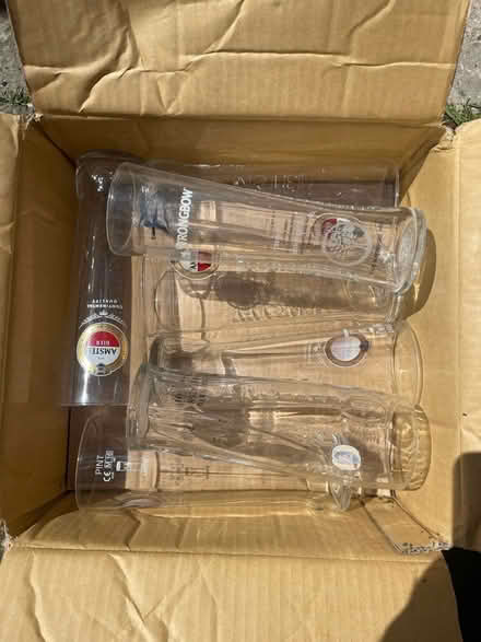 Photo of free Pint and half pint glasses (Whitley Bay NE26) #3