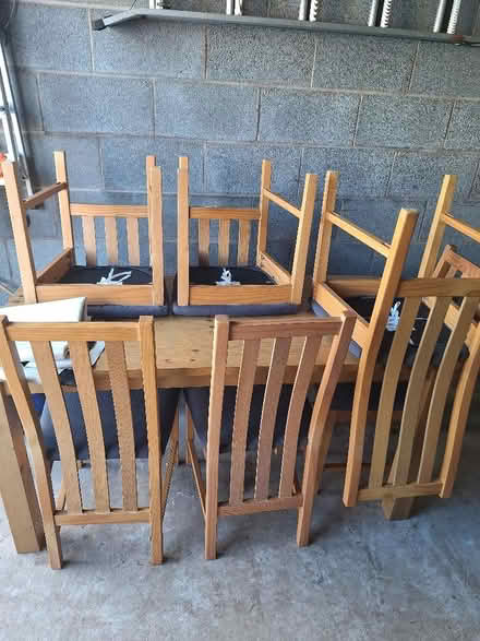Photo of free Dining Table and 6 chairs (Appleby-in-Westmorland CA16) #2
