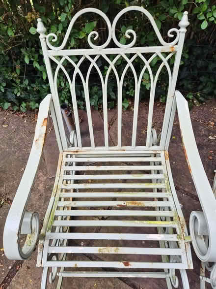 Photo of free Pretty iron garden rocking chairs (Merrow GU4) #2