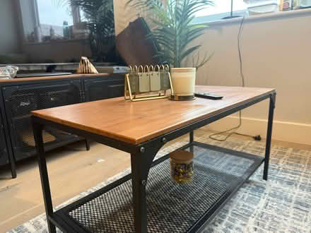 Photo of free FJÄLLBO Coffee table, black, 90x46 cm (Maybush SO16) #1