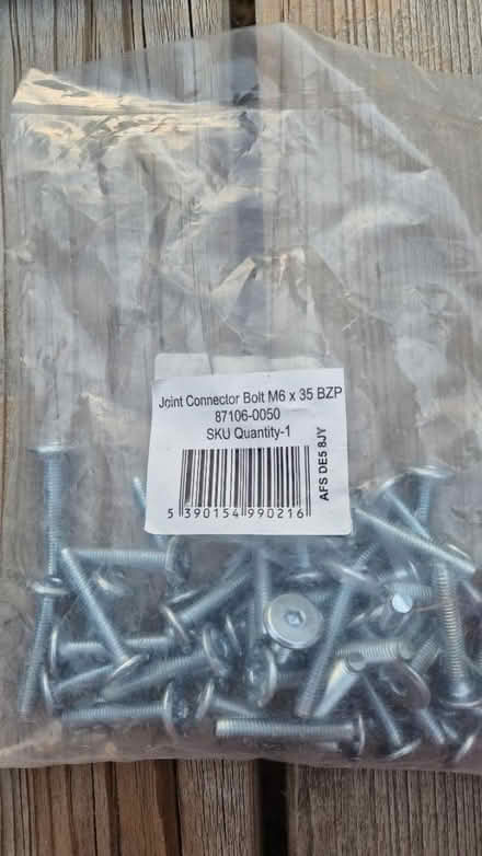 Photo of free M6 joint connector bolt (Downham BR1) #1