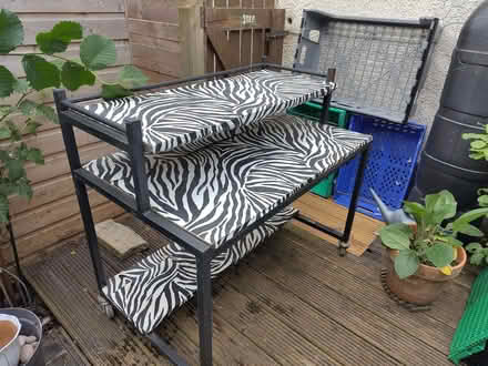 Photo of free Computer desk used as a potting table! (Portobello EH15) #1