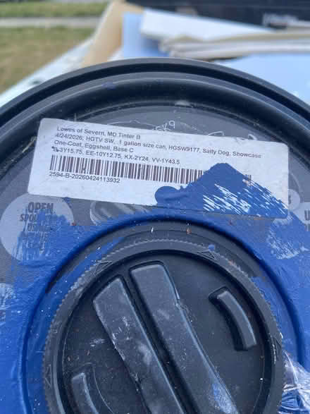 Photo of free Interior Paint Navy Blue Eggshell (Bowie MD 20721) #2