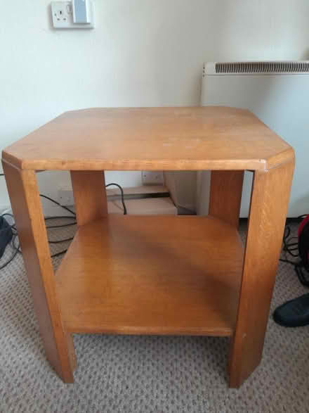 Photo of free Small wooden table (Brockworth) #1