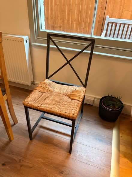 Photo of free Glass table and chair set (Hammersmith) #3