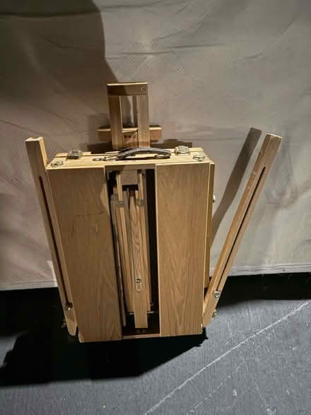 Photo of free Portable wooden folding easel (1075 Valencia Avenue) #2