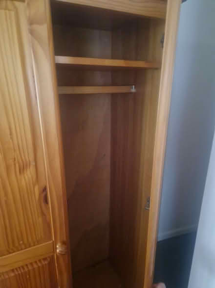 Photo of free Pine wood wardrobe (Radford Semele CV31) #2