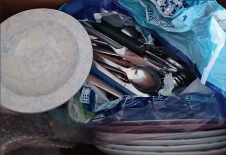 Photo of free Various pieces of crockery, mugs and cutlery (Blackrod BL6) #1