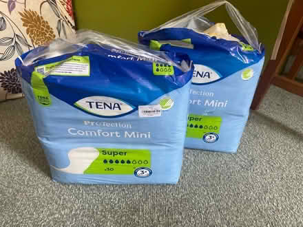 Photo of free Tena pads (Olive Mount L15) #1