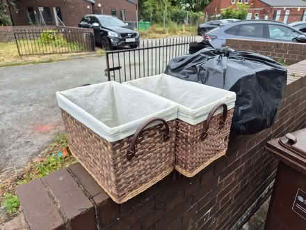 Photo of free bag full of clothes & shoes (mostly female) + 2 basket (Alexandra Park M16) #1