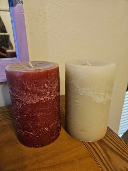 Photo of free 6" pillar candles (North Denton (288 & 2164)) #1
