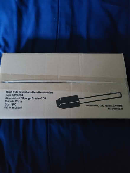 Photo of free NEW Disposable Sponge Brushes 48 CT (Los Altos Hills, CA) #1