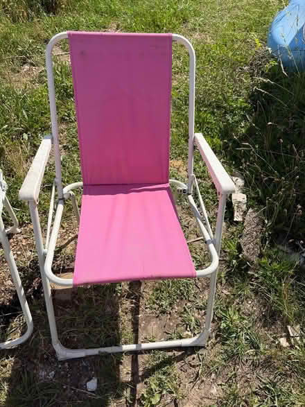 Photo of free 4 deck chairs (TW16 Sunbury on Thames) #2