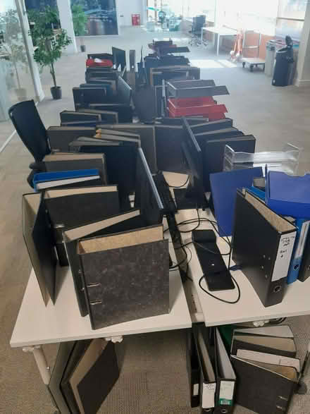 Photo of free Lever arch files (Chineham RG24) #1