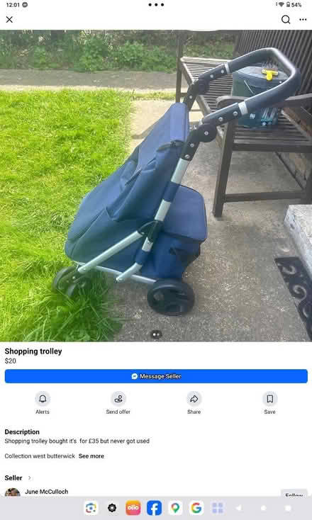 Photo of Shopping trolley (Norwich NR4) #1
