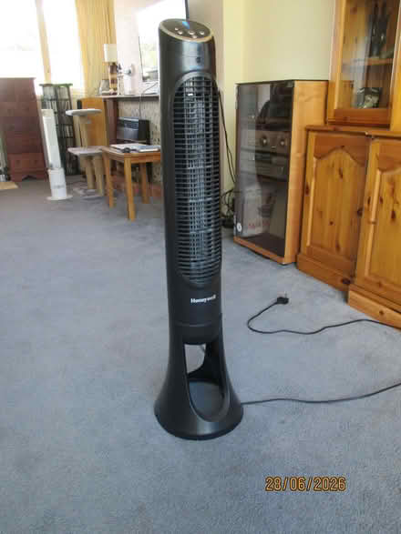 Photo of free Honeywell QuietSet Tower Fan. Needs cleaning. (Bixley IP5) #1