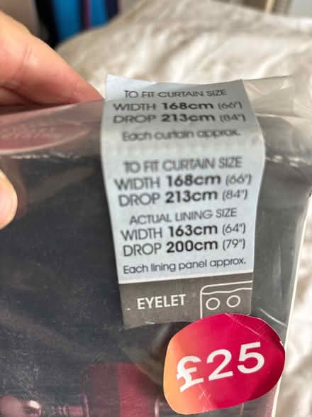 Photo of free Curtain Thermal linings (Marston OX3) #2