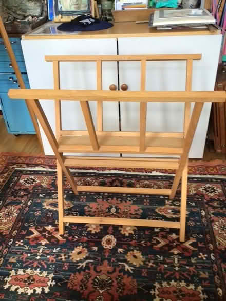 Photo of free Artist’s wooden display rack (Salfords, Redhill, RH1) #1