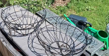 Photo of free 2 hanging baskets (Godinton Park TN23) #1