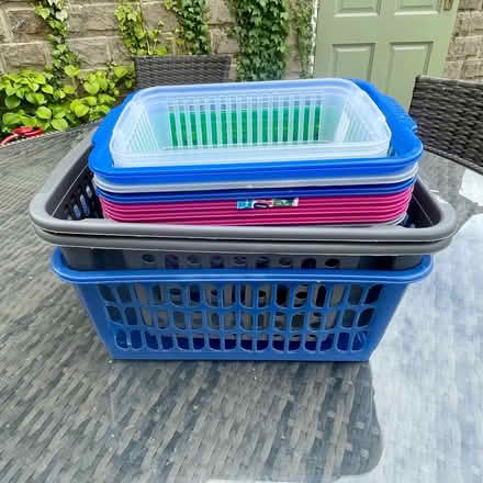 Photo of free Bundle of Storage Baskets (Wetherby LS22) #2
