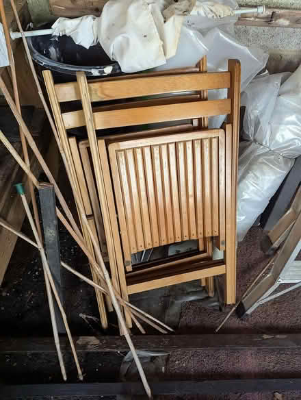 Photo of free folding garden chairs (BD20 5NE) #1