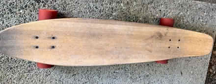 Photo of free Wooden longboard (1075 Valencia Avenue) #4