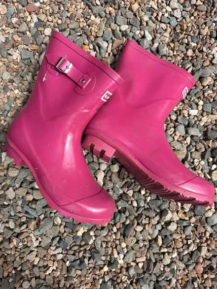 Photo of free Pink wellies size 7 (Freehold LA1) #1
