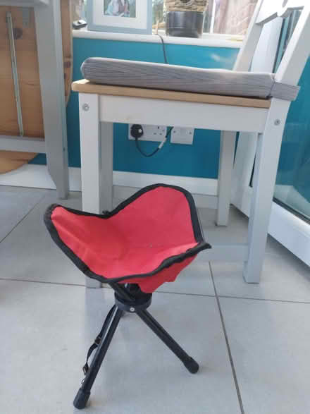 Photo of free Camp bed and camping stool (High Heaton NE7) #2