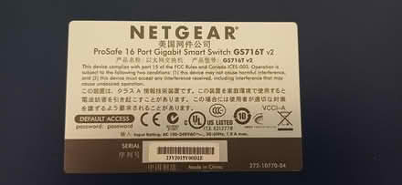 Photo of free Netgear Smart Deitch 16 port (Chinnor / Radnage OX39 4) #2