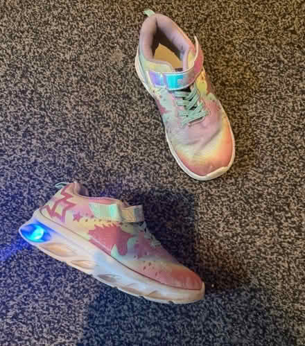 Photo of free Size 2 Girls light shoes (Croydon CR0) #1
