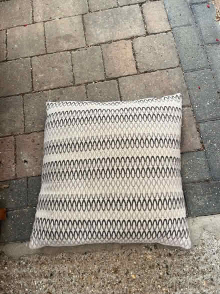 Photo of free Beige and brine cushion m&S (Ware SG12) #1