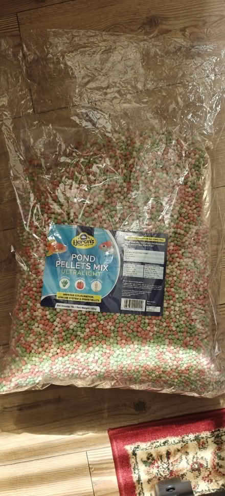 Photo of free Pond fishes food - pond pellets (Bushey WD19) #1