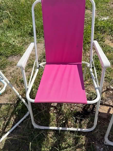 Photo of free 4 deck chairs (TW16 Sunbury on Thames) #3