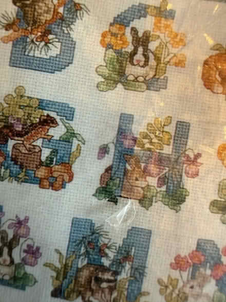 Photo of free Counted cross stitch kit - ‘Woodland Alphabet’ (Eastbourne BN21) #3