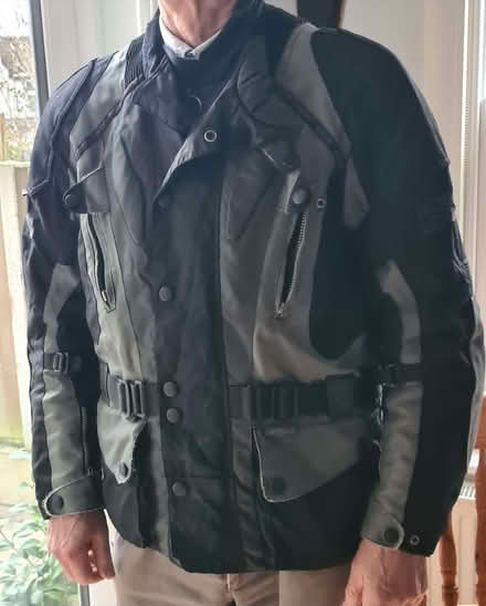 Photo of free IXS Leather motorcycle jacket - medium (North Town SL6) #1