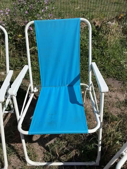 Photo of free 4 deck chairs (TW16 Sunbury on Thames) #4