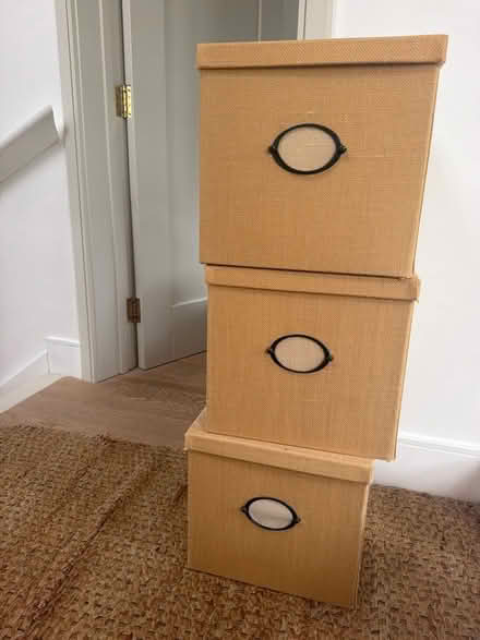 Photo of free 3 x IKEA Storage Boxes (St Margarets TW1) #1