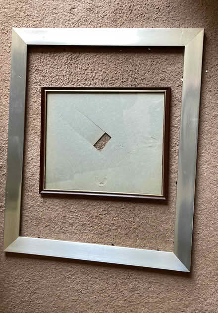 Photo of free 32 x 27cm Wooden Photo Frame with Glass (St James, South Elmham IP19) #1