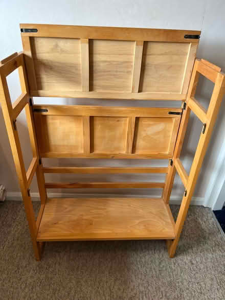 Photo of free Folding bookcase (Riverside B98) #4