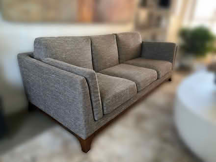 Photo of free Mid-Century Modern Grey Sofa (near St. Lawrence Market) #3