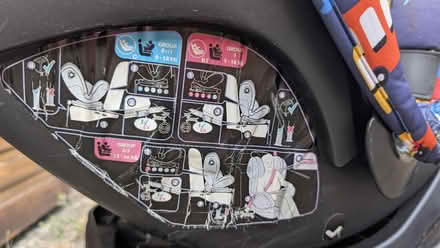 Photo of free CAR SEAT with BUILT-IN ISOFIX (Powick WR2) #4