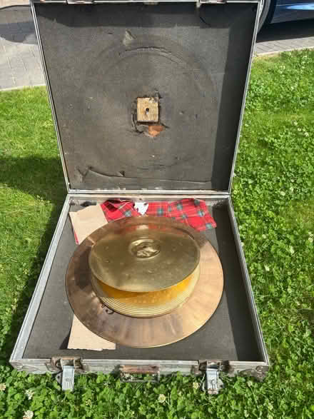 Photo of free Heavy duty metal case for cymbals (Clifton (Worcester) WR6) #1