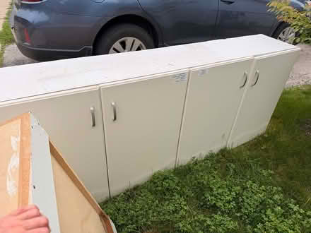 Photo of free Upper cabinets (Clover and Schoolway) #2