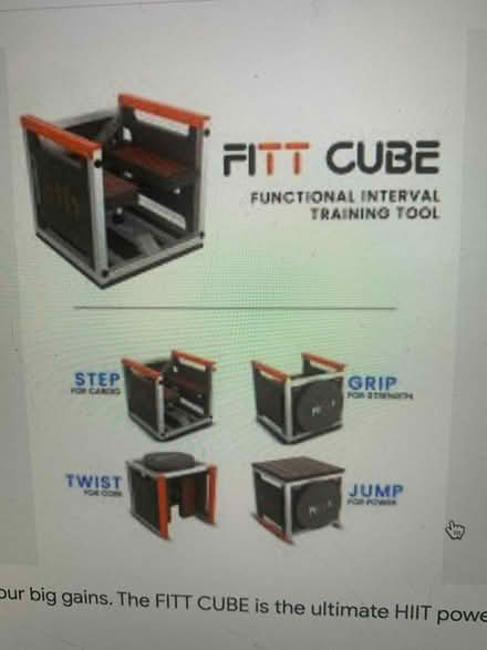 Photo of free Compact All in one fitness cube (Old Ottawa South) #2