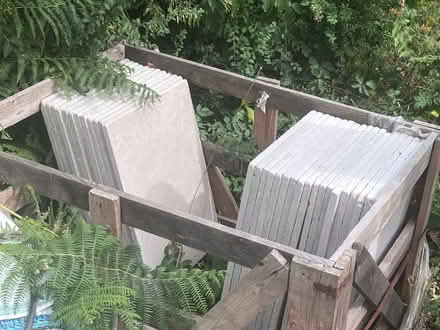 Photo of free Limestone paving slabs 7m2 (RG4) #1
